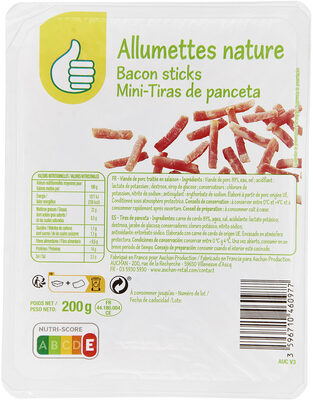 Allumettes nature