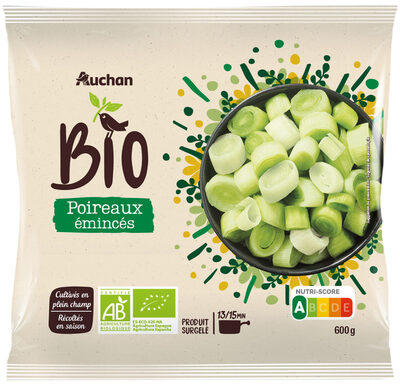 Poireaux émincés BIO