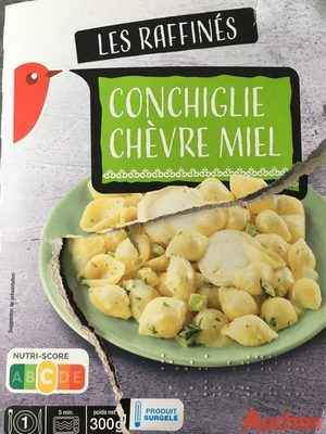 Conchiglie chèvre miel