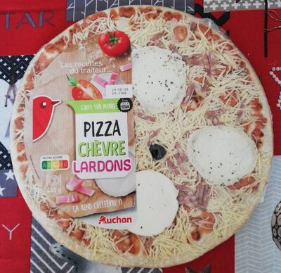 Pizza chèvre lardons