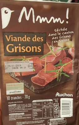 Mmm viande grisons 2x 10tr 2e-50