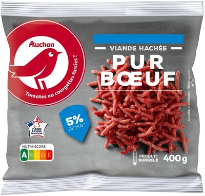 Haché de boeuf - 5% de matières grasses