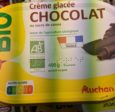 Creme glace chocolat