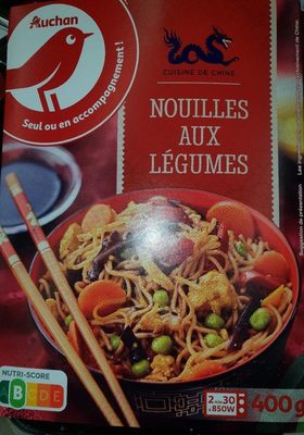 Nouilles aux legumes