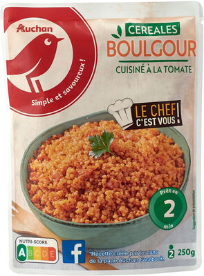 Boulgour cuisiné à la tomate aromatisé