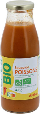 Soupe de poissons issue de l'agriculture biologique