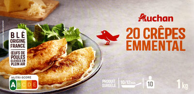 20 crêpes emmental