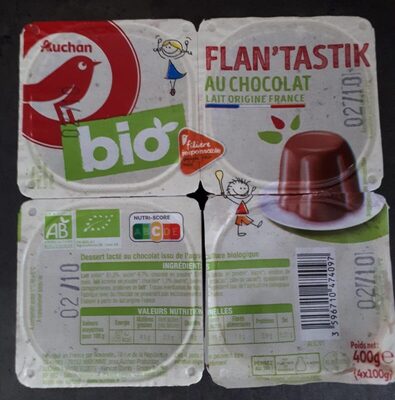Flan'tastik au chocolat