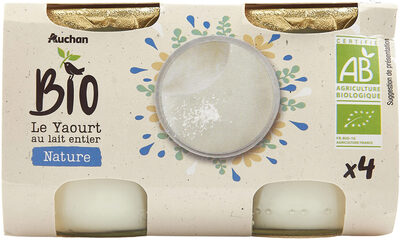 Le Yaourt au lait entier Nature