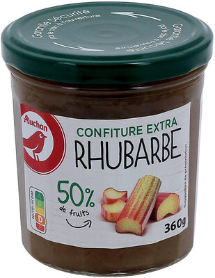 Confiture extra rhubarbe