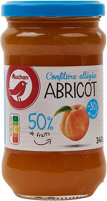 Confiture d'abricots allégée en sucres