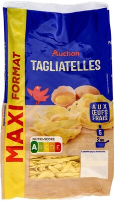 Tagliatelles aux oeufs frais