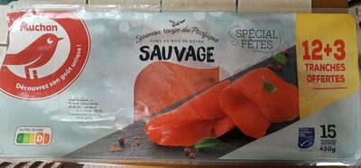 Saumon rouge du Pacifique fumé au bois de hêtre sauvage