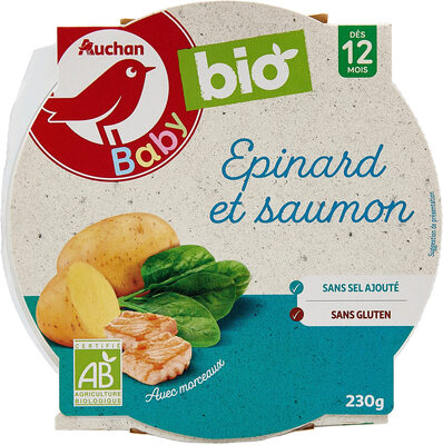 Epinard et saumon