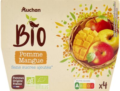 Puree de pomme mangue