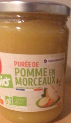 Pomme morceaux sans sucres ajoutés*