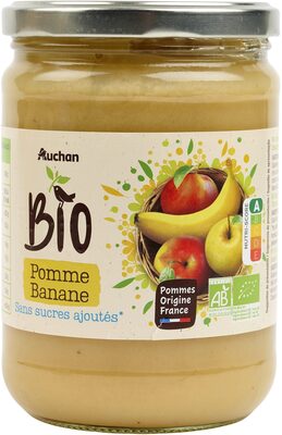 Puree de pomme banane