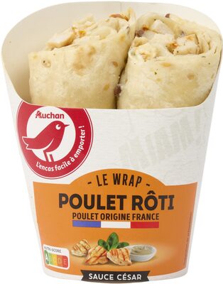 WrapPoulet rôtiSauce César
