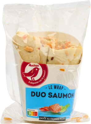 WrapDuo saumonSauce au fromage blanc