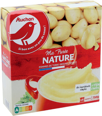 Purée de pommes de terre nature