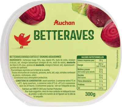 Salade betteraves rouges