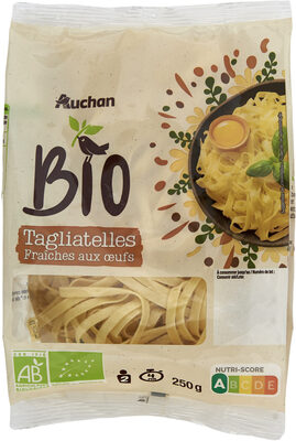 Tagliatelles fraîches aux œufs bio