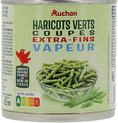 Haricots verts extra-fins coupés vapeur