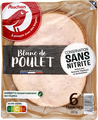 Blanc de poulet doré au four