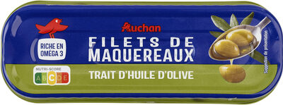 Filets de maquereaux trait d'huile d'olive