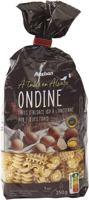 ONDINE pâtes d'alsace IGP à l'ancienne aux 7 œufs frais