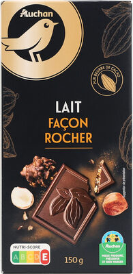 AUCHAN Lait façon rocher