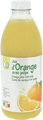 100 % Pur jus Pressé - orange - avec pulpe
