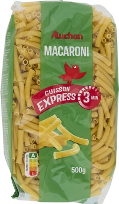 Macaroni cuisson express 3 min
