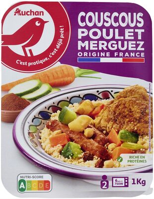 Couscous merguez poulet 1kg