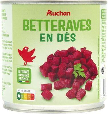 Betteraves rouges en dés