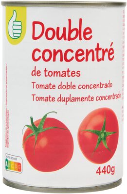 Double concentré de tomates