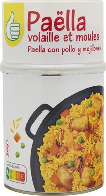 Paella Volaille et Moules