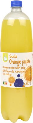 Soda Orange pulpée