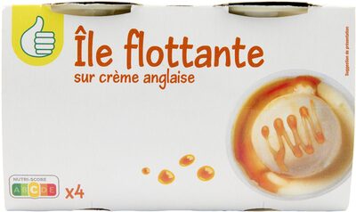 Ile flottante sur crème anglaise