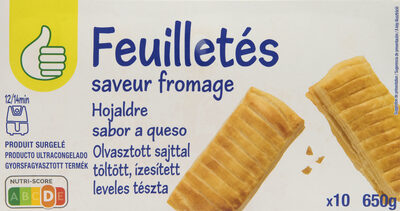 Feuilletés saveur fromage