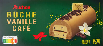 Bûche vanille café