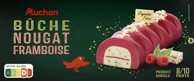 Buche nougat framboise