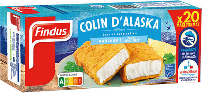Tranches panées de Colin d'Alaska