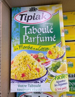 Taboulé parfumé menthe et citron