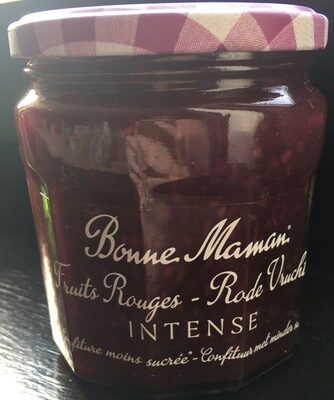 Confiture fruits rouges intense
