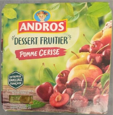 Dessert fruitier pomme cerise