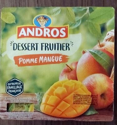Dessert fruitier pomme mangue