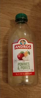 Jus pommes et poires