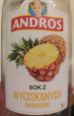 Sok z wyciskanych ananasów