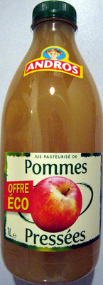 Jus pasteurisé de Pommes pressées Andros